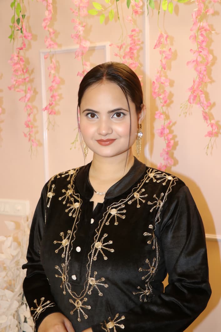 “Black Velvet Embroidered Co-Ord Set – Premium Winter Festive Wear”